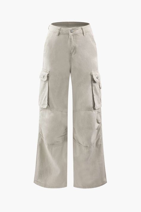 Pocket Sides Cargo Pants