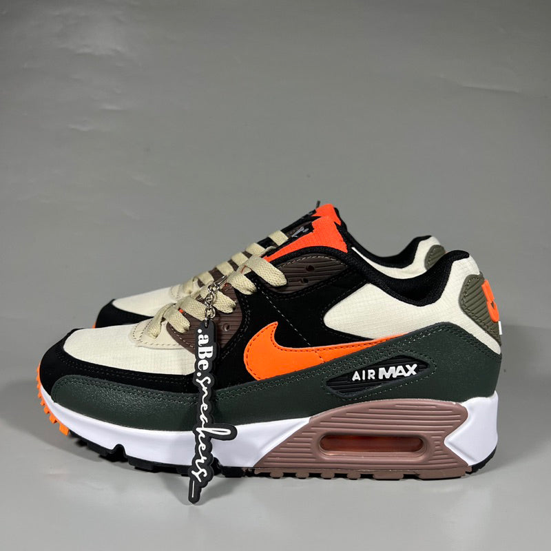 Nike Air Max 90 Tan Olive Orange