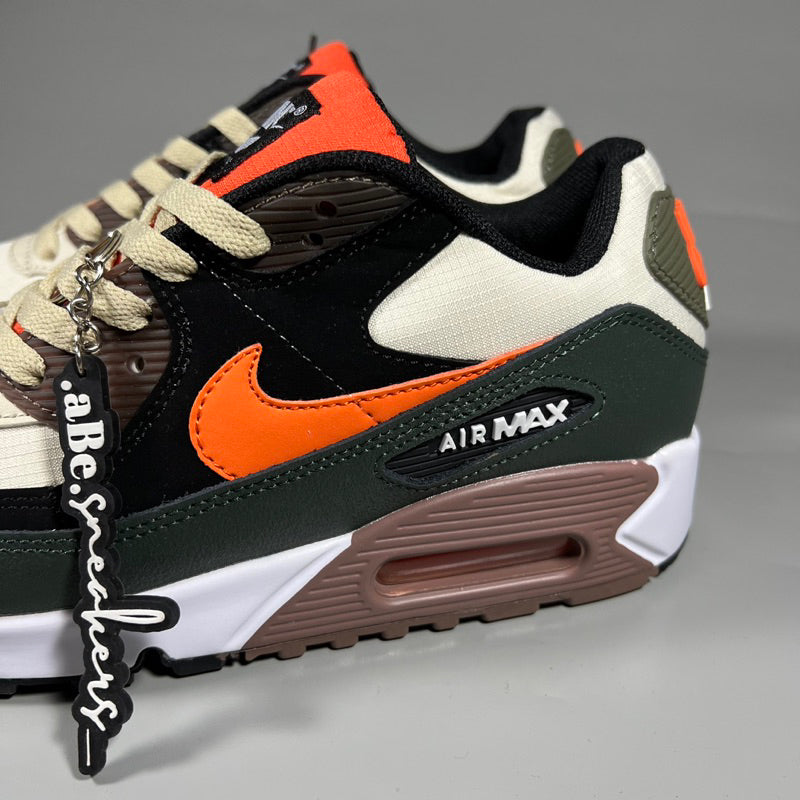 Nike Air Max 90 Tan Olive Orange