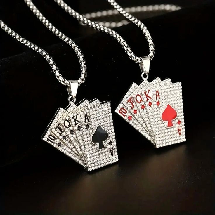 Cards Pendant Necklace 