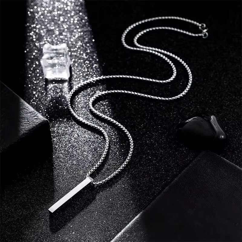 Bar Pendant Necklace 