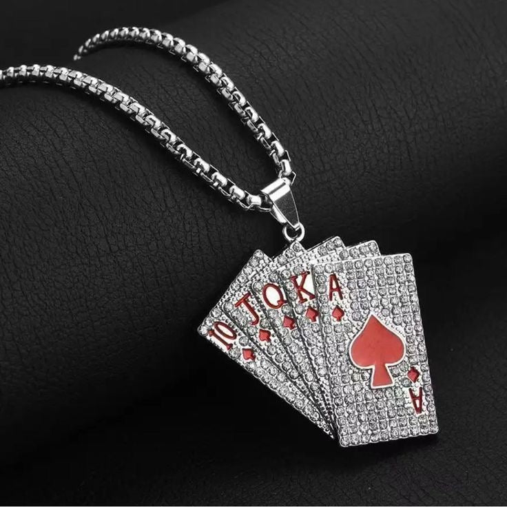 Cards Pendant Necklace 