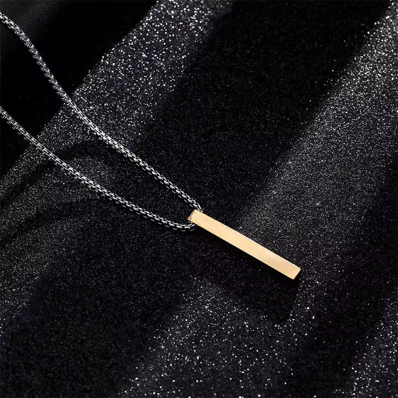 Bar Pendant Necklace 